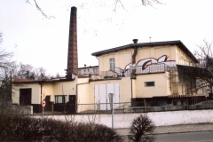 Budynek Obornickiej Mleczarni widok z ulicy Chłopskiej.
