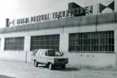 Hala Stacji Obsługi Technicznej w Obornikach przy ulicy Staszica.